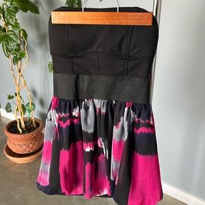 Long top or short dress, strapless